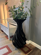 Tall Floor Vase Decorative Large Spiral Elegant 28 Inch Floor Vase