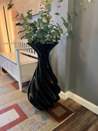 Tall Floor Vase Decorative Large Spiral Elegant 28 Inch Floor Vase