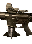 AR-15 Ergonomic Table Stand | AR-15 Magazine Stand | Rifle Display Stand Multiple Colors Available