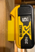 Dewalt Tool Battery Wall Mount