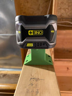 Ryobi Compatible One+ 18v Battery Wall Mount Angled Holder 4 Pack