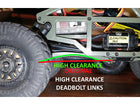 Axial SCX24 1/24 Deadbolt - High Clearance Lower Rear Links 4 Pack Thick & Thin