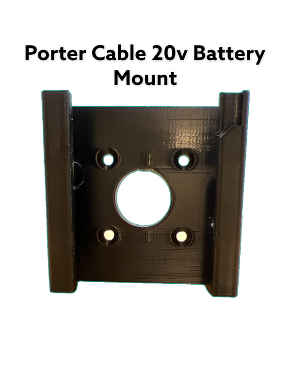 Porter Cable 20v Compatible Battery Wall Mount Bracket System 5 Pack