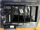 AR-10 308 Wall Mounted Mag Rack For Gun Safe Organization