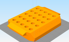 .300 Winchester Magnum Reloading Block | Tray 25 RDS