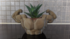 Ultra Swole Succulent Planter | Air Plant Holder | Unique Planters | Succulent Planter | Unique Home Decor