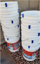 5 Gallon Bucket Saver Clips 10x Pack - Stack Buckets and REMOVE Them With Ease!