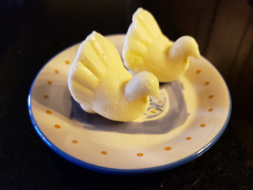 La Culinaire 2 part Turkey butter sculpture mold Thanksgiving