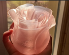 Spiral Vase Rose