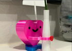 Cute heart Holding Single Flower Vase