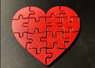 Valentine's Day Puzzle Heart