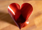 Valentine's Day Heart Flower Vase