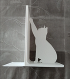 Cat Silhouette Book Shelf End | Book Storage | Book Display