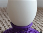Mesh Style Easter Egg Holder | Easter Egg Painting