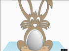 Easter Bunny Egg Holder