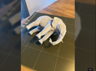Low Poly Elephant Statue