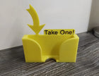 Business Card Holder - Take One!