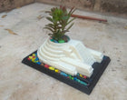 Succulent Pot - Aztec Temple