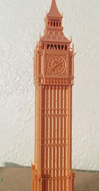Big Ben London UK Tower Building Model