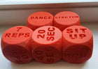 Fitness Dice Exercising Game Accessory