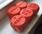 Fitness Dice Exercising Game Accessory