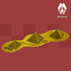 Pyramids of Giza - Egypt Scaled 100% Accurate Model Miniature Tabletop