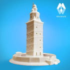 Tower of Hercules - Galicia, Spain Scaled 100% Accurate Model Miniature Tabletop Diorama Architecture