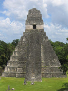 Tikal (Temple of the Great Jaguar) - Guatemala Scaled 100% Accurate Model Miniature Tabletop Diorama Architecture
