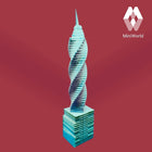 F&F Tower - Panama Scaled 100% Accurate Model Miniature Tabletop Diorama Architecture
