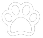 Dog Footprint Paw Print Cookie Cutter Labrador German Shepherd Golden Retriever Bulldog Poodle Beagle Rottweilers Corgi