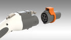 TESLA MODEL 3 - SAE J1772 Adapter Lock Charger