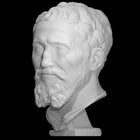 Detailed Bust Of Michelangelo