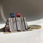 Templo Mayor - Tenochtitlan (Mexico City) - Scaled 100% Accurate Model Miniature Tabletop Diorama Architecture