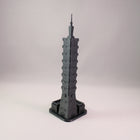 Taipei 101 - Taiwan Scaled 100% Accurate Model Miniature Tabletop Diorama Architecture