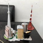 Tokyo Tower - Japan Scaled 100% Accurate Model Miniature Tabletop Diorama Architecture DnD Warhammer Architecture