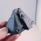 Uxmal (Pyramid of the Diviner) - Mexico Scaled 100% Accurate Model Miniature Tabletop Diorama Architecture