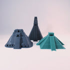 Uxmal (Pyramid of the Diviner) - Mexico Scaled 100% Accurate Model Miniature Tabletop Diorama Architecture