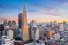 Transamerica Pyramid - San Francisco, USA Scaled 100% Accurate Model Miniature Tabletop Diorama Architecture