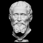 Detailed Bust Of Michelangelo