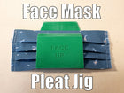 Pleating Jig For Face Masks And Sewing, Jig/Pleat. With Four Rows For Extra Flexibility In The Mask, Thank You To All Mask Makers!