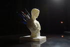 Julius Caesar Pen Holder and Pencil Holder Desktop Organizer