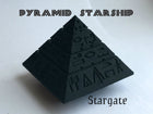 Ancient Egypt Pyramid Starship Stargate Alien Jewelry / Stash Box / Sci Fi