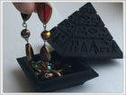 Ancient Egypt Pyramid Starship Stargate Alien Jewelry / Stash Box / Sci Fi