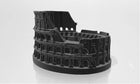 Roman Colosseum 3D printed Architecture 3D model Modern Historical Art, Office Gift; Historical Sculpture, Architectural 3D model
