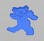 Grateful Dead Dead Head Dancing Bear Cookie Cutter For Kids And Adults Fun