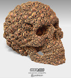 Aztec Mayan Death Skull Of Skulls Human Skull Artifact Skull Sculpture Desk Oranament Multiple Sizes And Colors Fast shipping guaranteed.