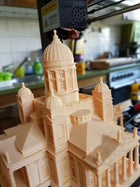 Helsinki Cathedral - Helsinki Finland Full - Scaled 100% Accurate Model Miniature Tabletop Diorama Architecture Famous Finland Landmark