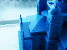 Helsinki Cathedral - Helsinki Finland Full - Scaled 100% Accurate Model Miniature Tabletop Diorama Architecture Famous Finland Landmark