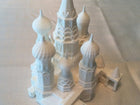 St. Basil's Cathedral - Moscow Russia Full - Scaled 100% Accurate Model Miniature Tabletop Diorama Architecture Famous Russian Building