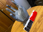 Diamond Hand Statue & GameStonks Sign Combo Desk Decor